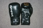 black boxing gloves